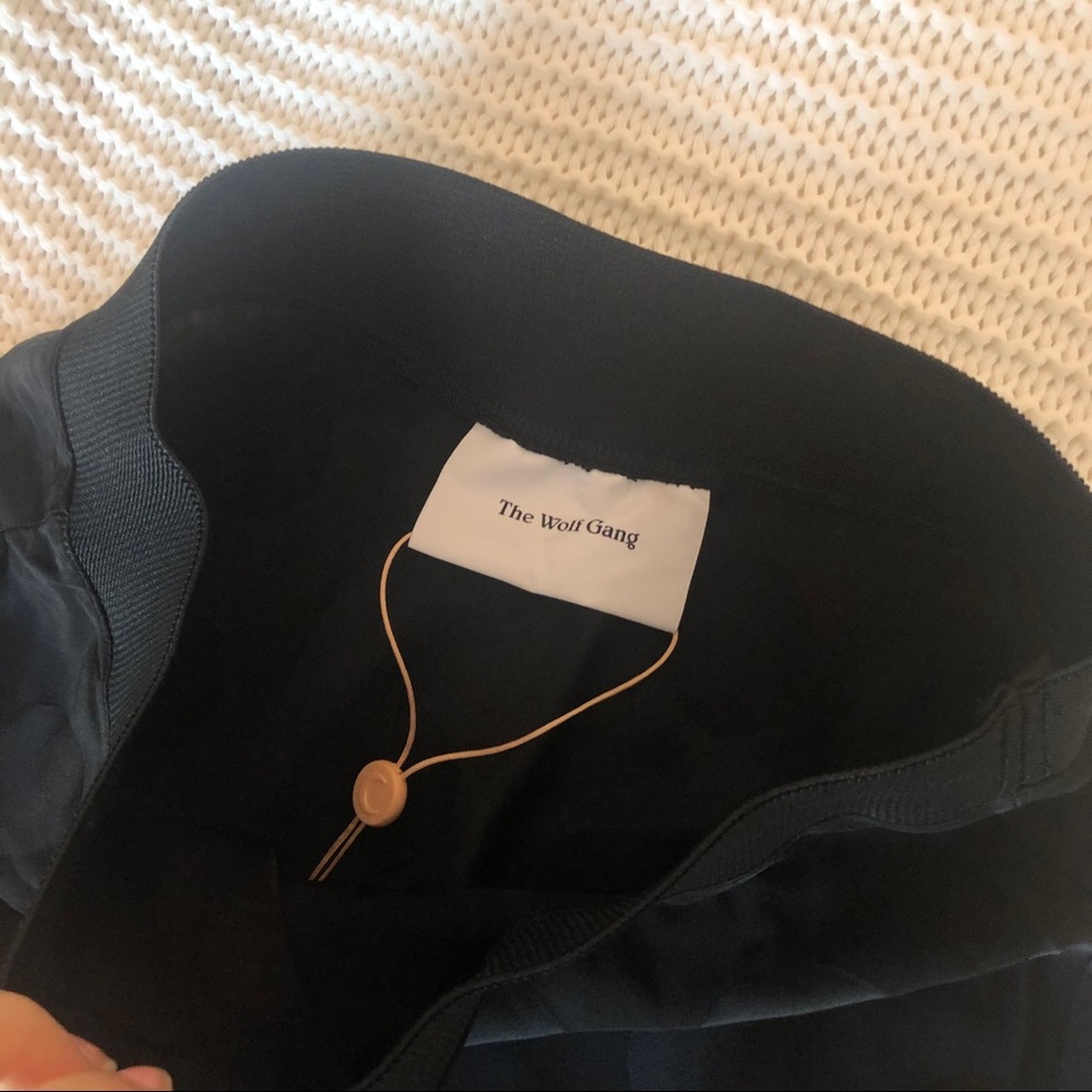 The Wolf Gang bamba black midi skirt - Picture 3 of 4